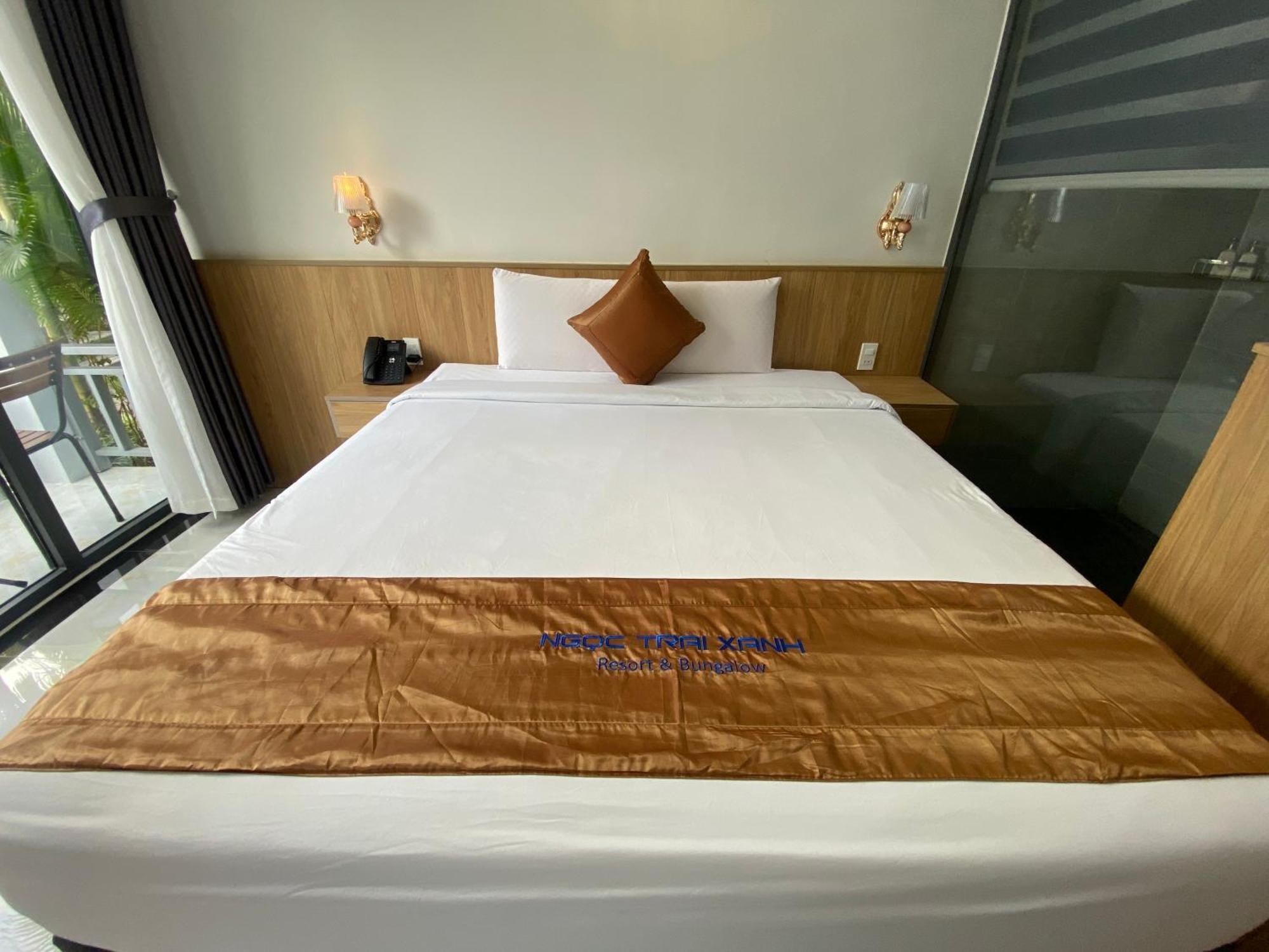 Ngoc Trai Xanh Bungalow دونغ دونغ المظهر الخارجي الصورة