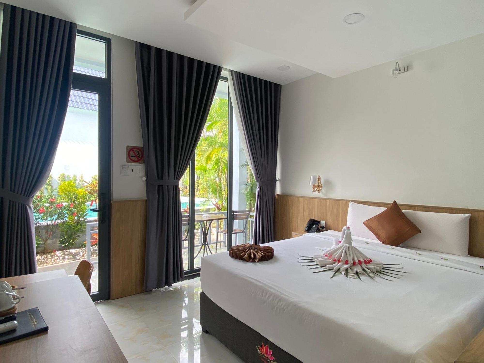 Ngoc Trai Xanh Bungalow دونغ دونغ المظهر الخارجي الصورة