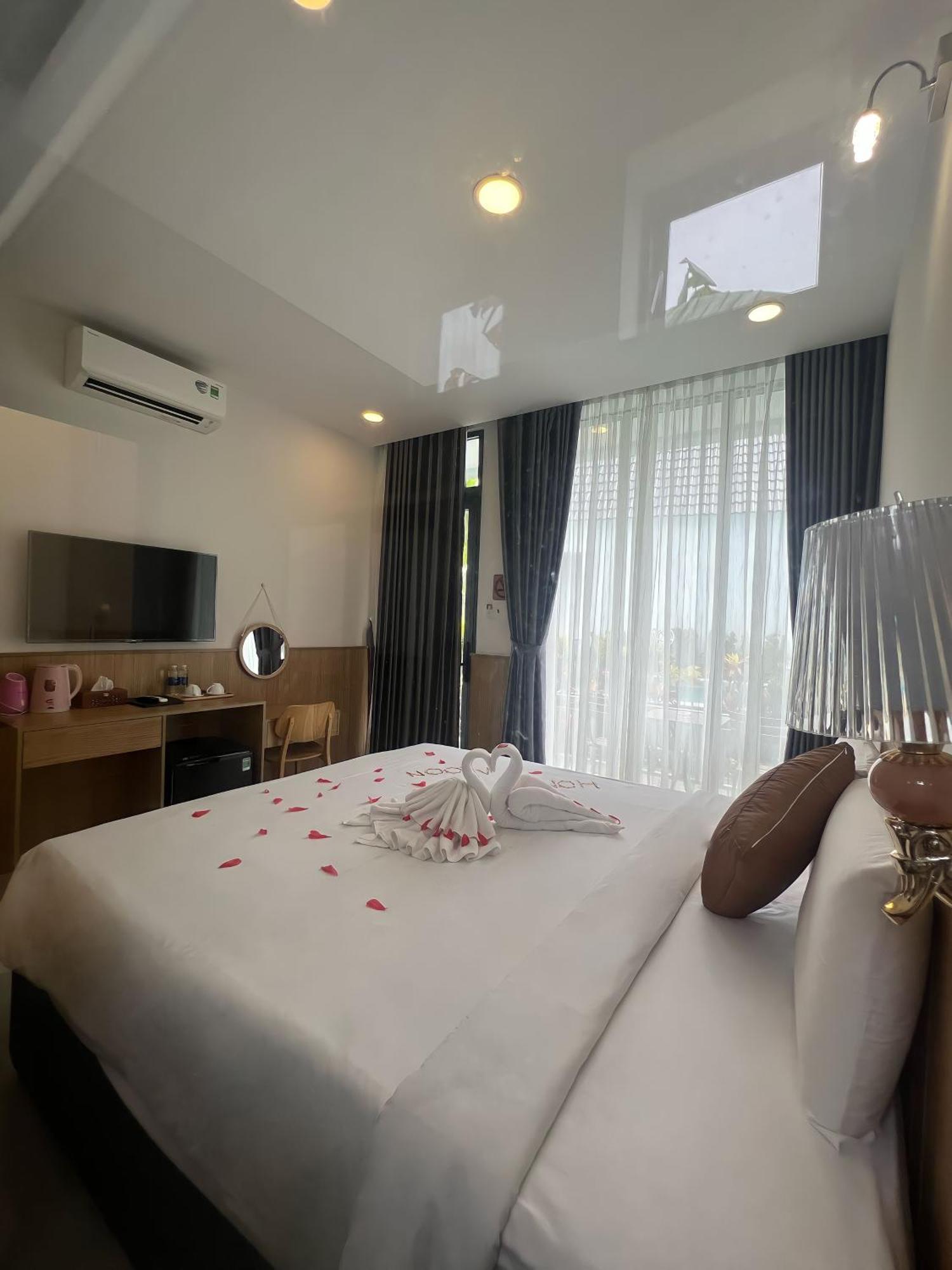 Ngoc Trai Xanh Bungalow دونغ دونغ المظهر الخارجي الصورة