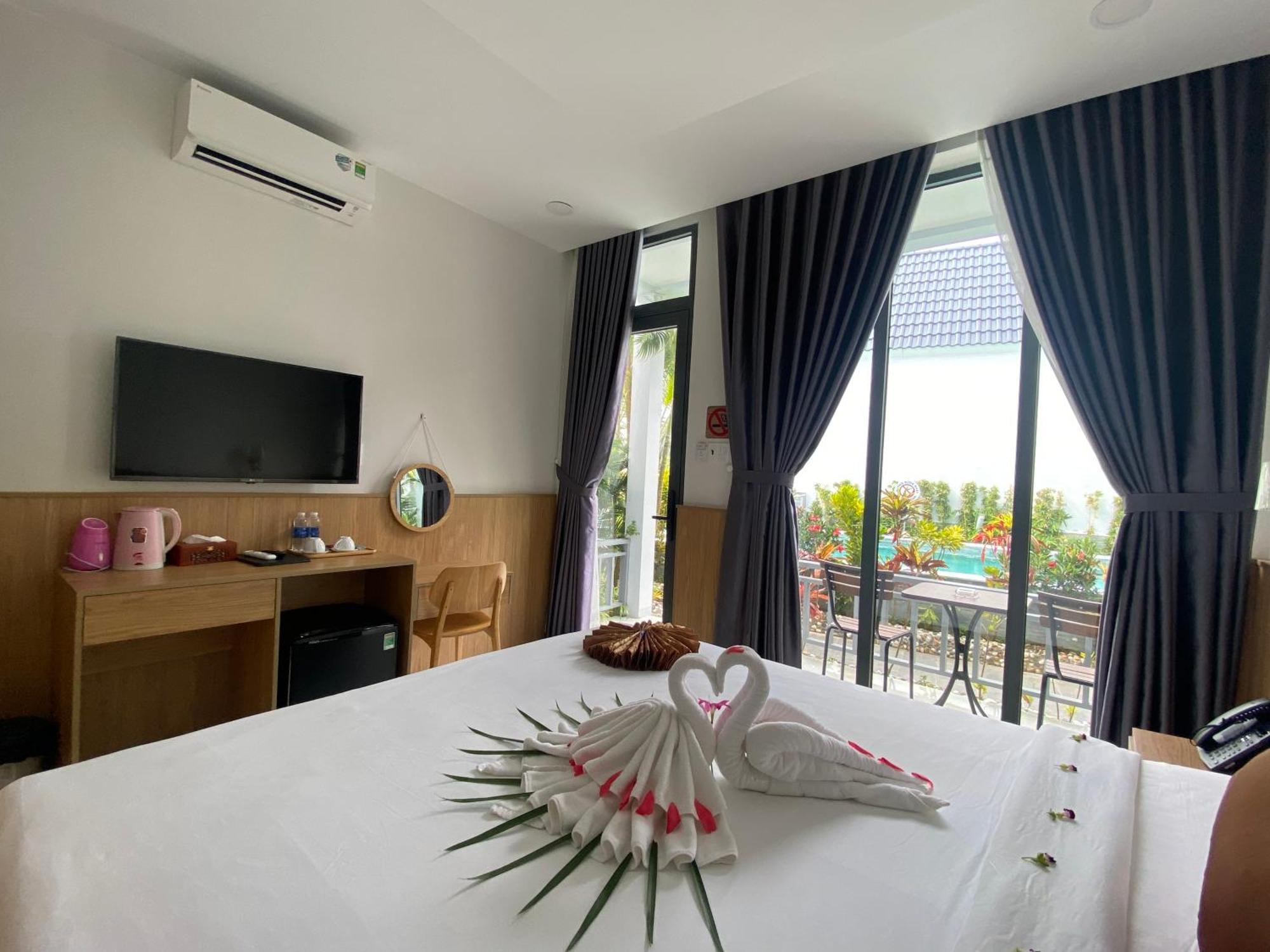Ngoc Trai Xanh Bungalow دونغ دونغ المظهر الخارجي الصورة