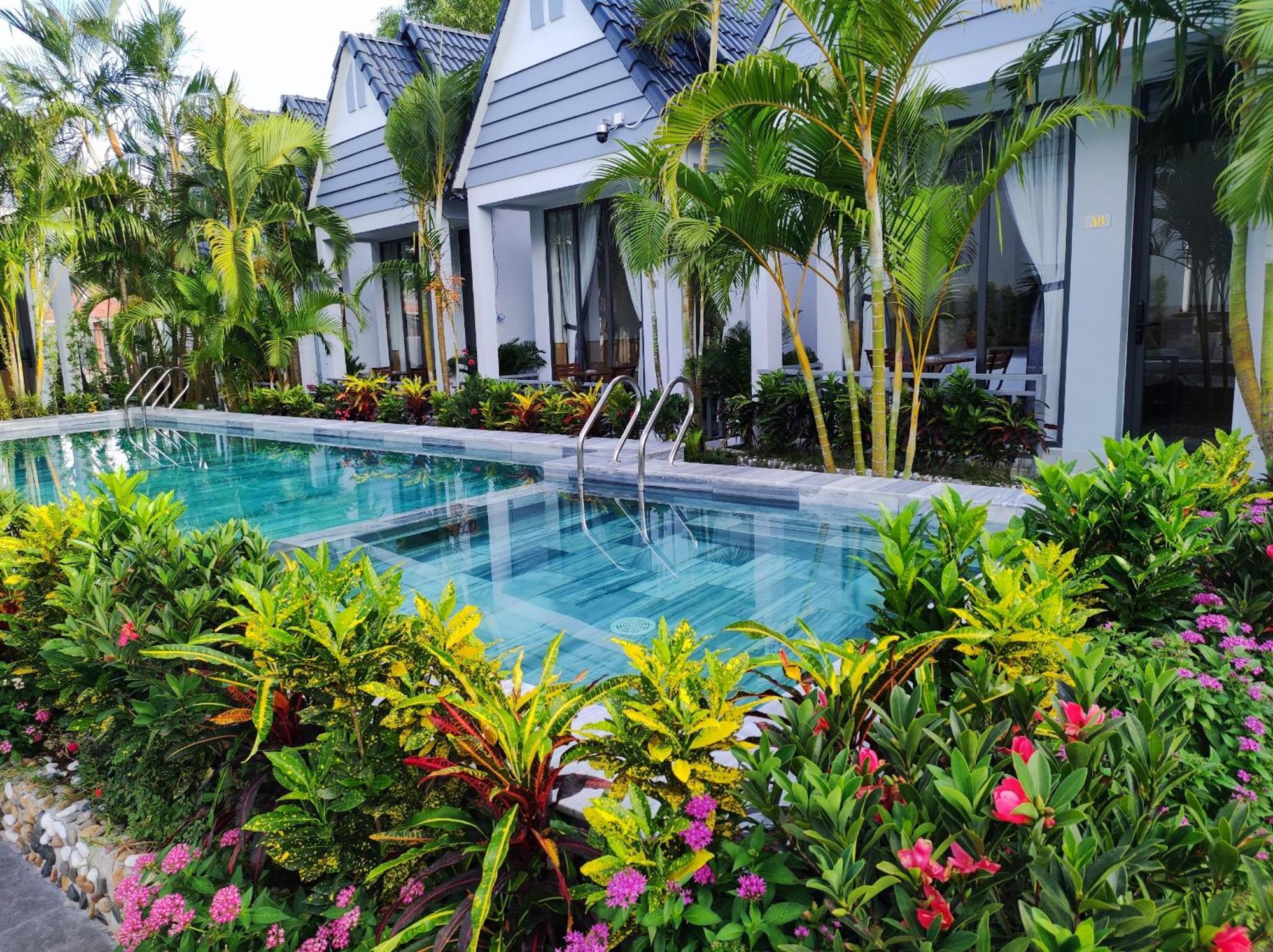 Ngoc Trai Xanh Bungalow دونغ دونغ المظهر الخارجي الصورة