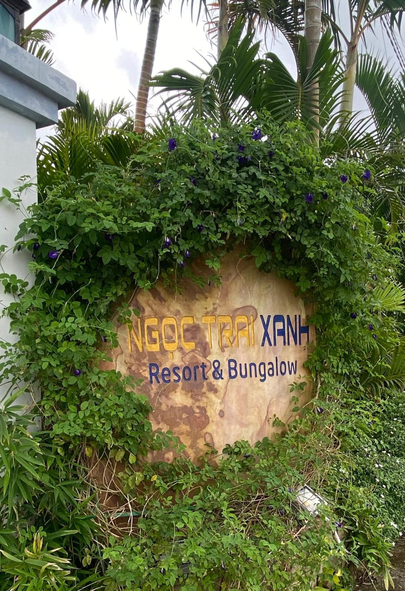 Ngoc Trai Xanh Bungalow دونغ دونغ المظهر الخارجي الصورة