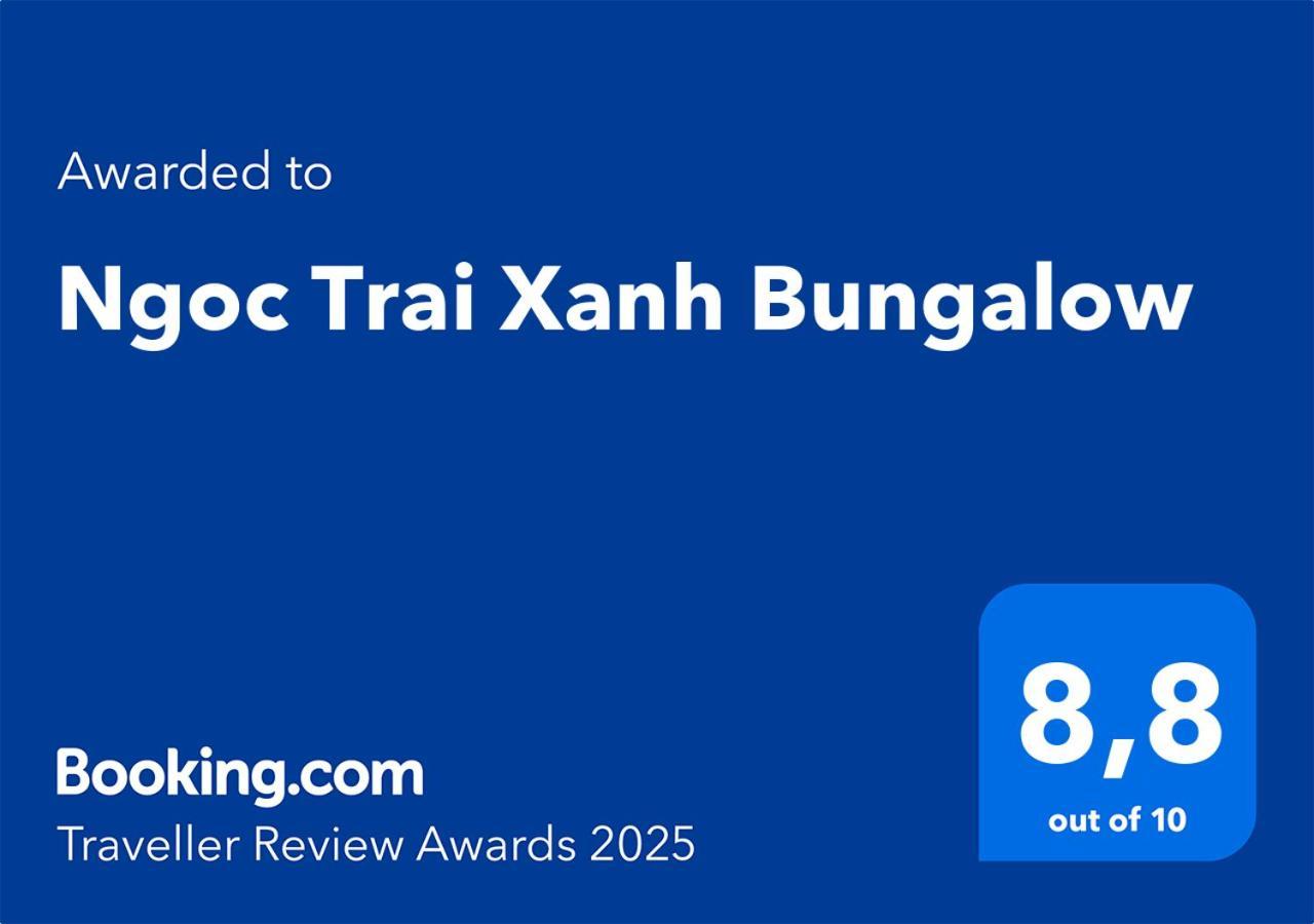 Ngoc Trai Xanh Bungalow دونغ دونغ المظهر الخارجي الصورة
